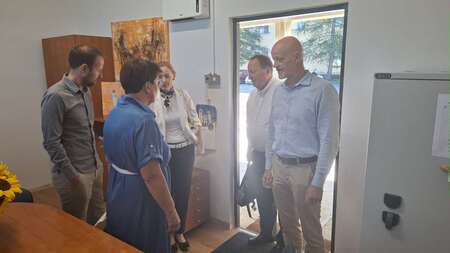 Odprtje prenovljenega Centra Karitas in obisk pri županu  (3)